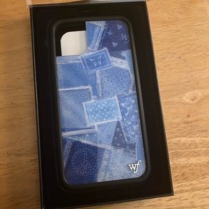 COPY - iphone 11 wildflower case “vintage denim”